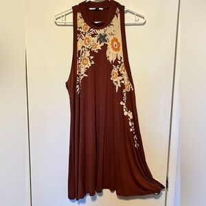 O'Neill Sleeveless Floral Dress Women Size M
